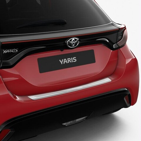 SHOP I Einstiegsleisten für Toyota Yaris III Einstiegsleisten Transparent  (150µm)